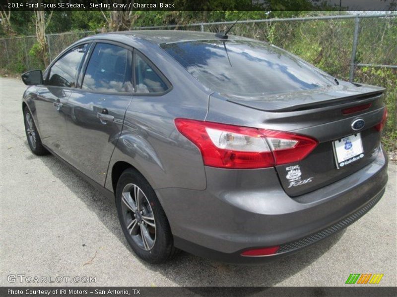 Sterling Gray / Charcoal Black 2014 Ford Focus SE Sedan