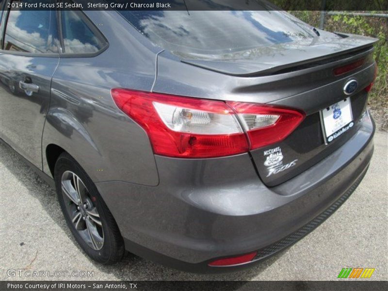 Sterling Gray / Charcoal Black 2014 Ford Focus SE Sedan