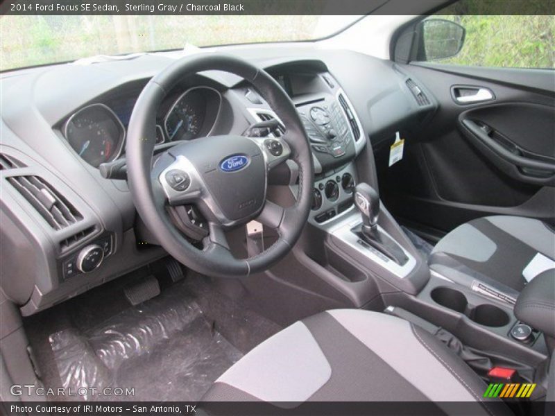 Sterling Gray / Charcoal Black 2014 Ford Focus SE Sedan