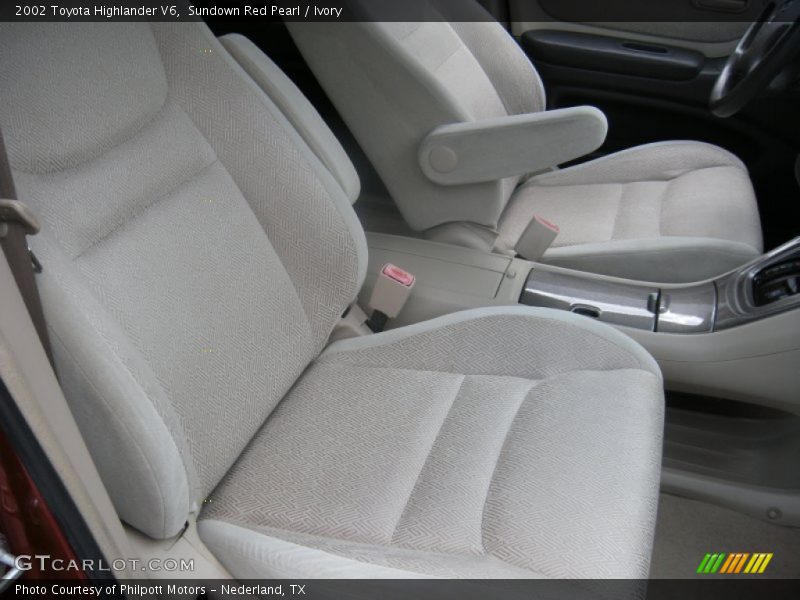 Sundown Red Pearl / Ivory 2002 Toyota Highlander V6
