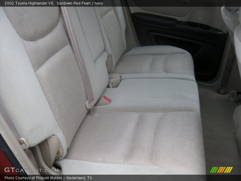 Sundown Red Pearl / Ivory 2002 Toyota Highlander V6