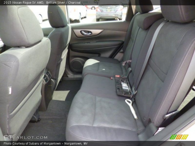 Rear Seat of 2015 Rogue SV AWD