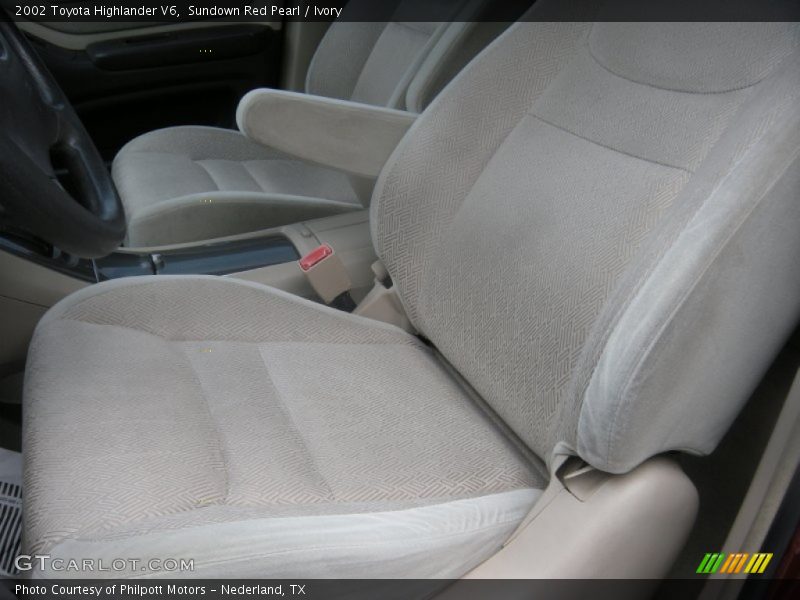 Sundown Red Pearl / Ivory 2002 Toyota Highlander V6
