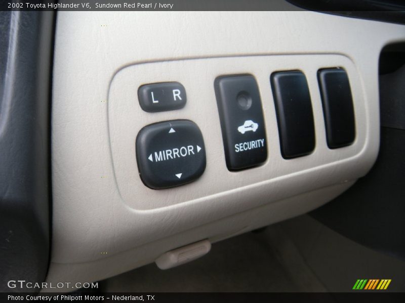 Sundown Red Pearl / Ivory 2002 Toyota Highlander V6