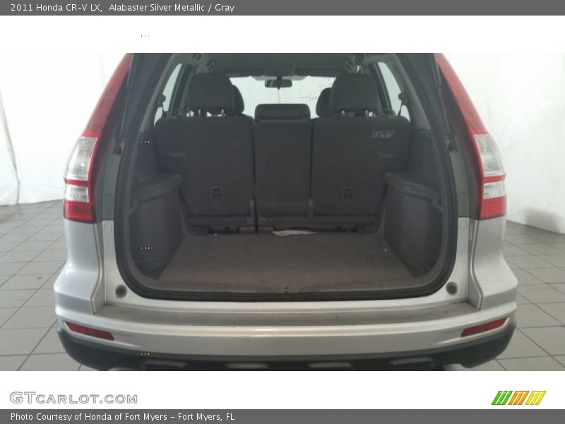 Alabaster Silver Metallic / Gray 2011 Honda CR-V LX