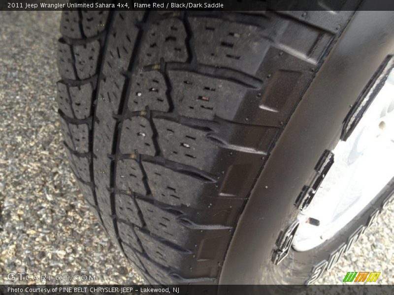 Flame Red / Black/Dark Saddle 2011 Jeep Wrangler Unlimited Sahara 4x4