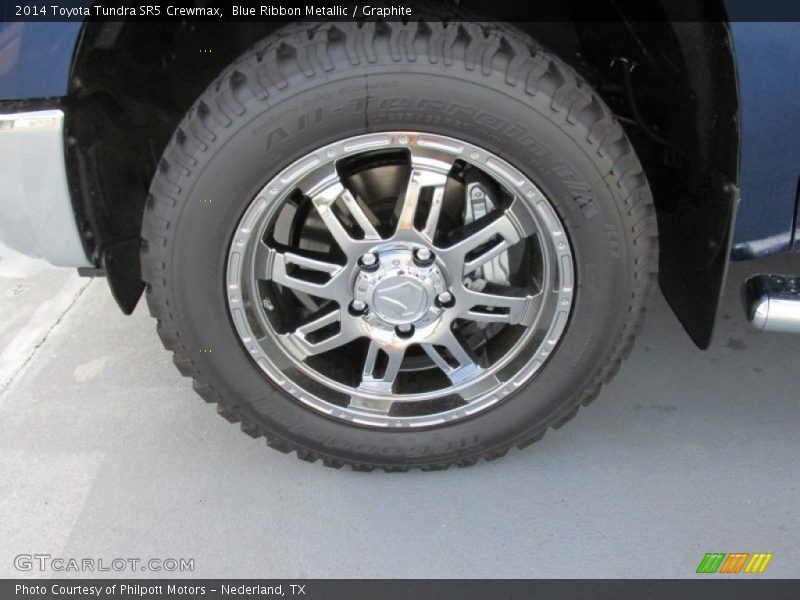 Blue Ribbon Metallic / Graphite 2014 Toyota Tundra SR5 Crewmax