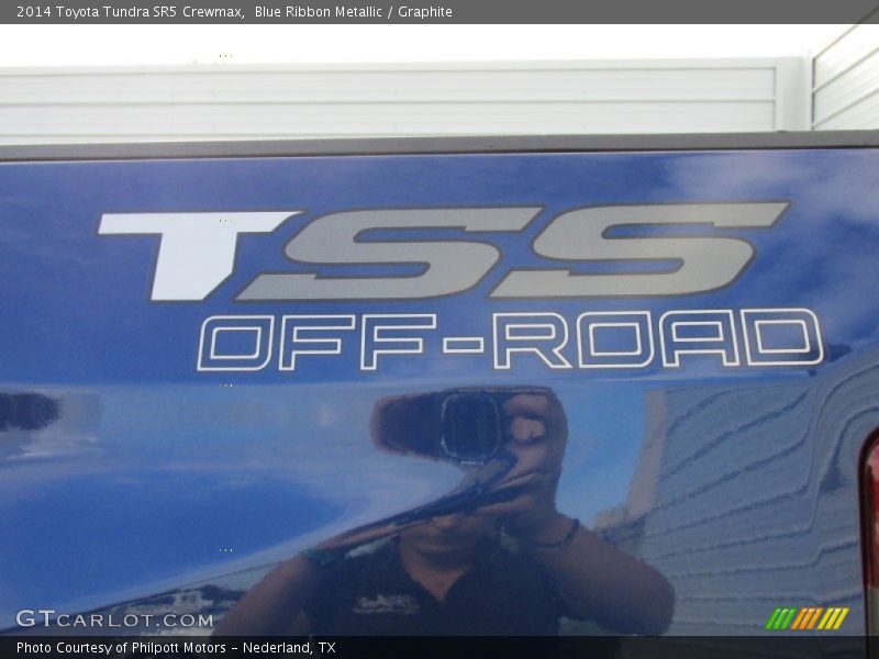 Blue Ribbon Metallic / Graphite 2014 Toyota Tundra SR5 Crewmax