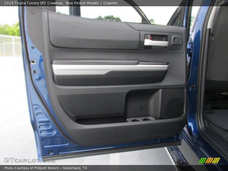 Blue Ribbon Metallic / Graphite 2014 Toyota Tundra SR5 Crewmax