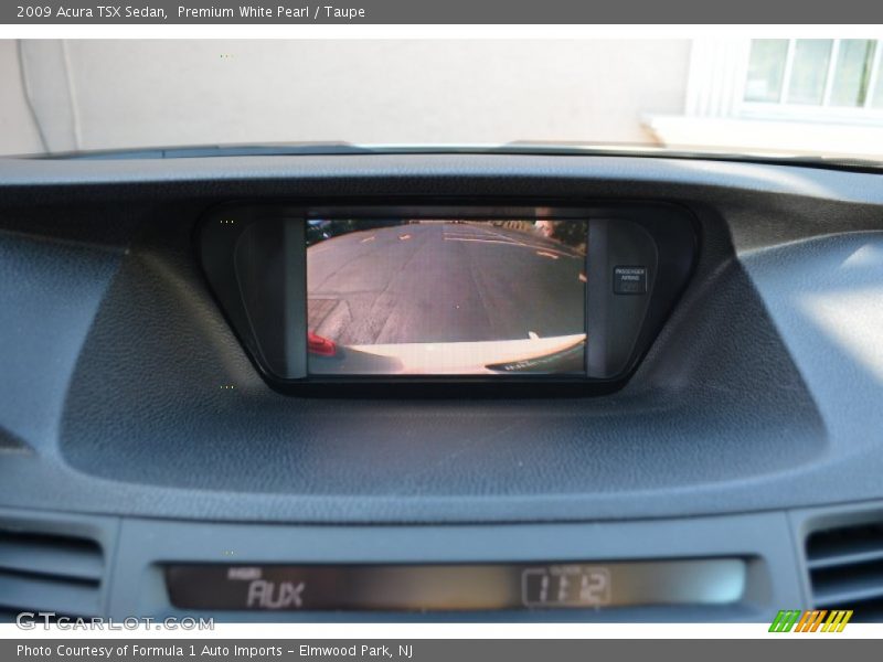 Premium White Pearl / Taupe 2009 Acura TSX Sedan