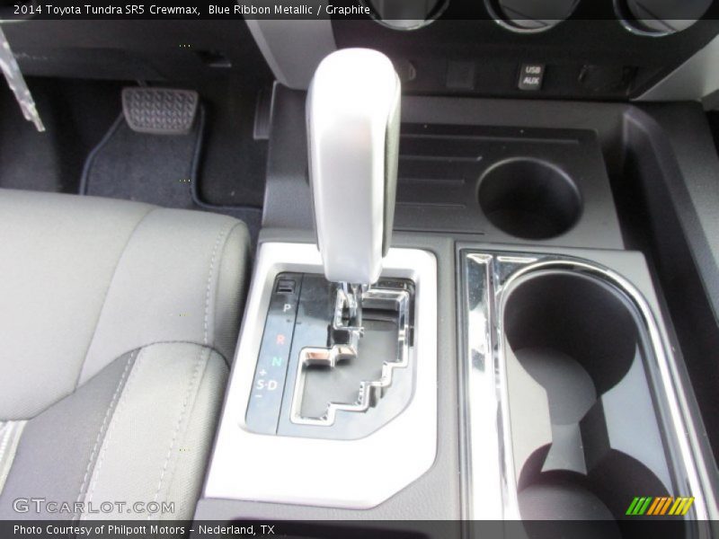 Blue Ribbon Metallic / Graphite 2014 Toyota Tundra SR5 Crewmax