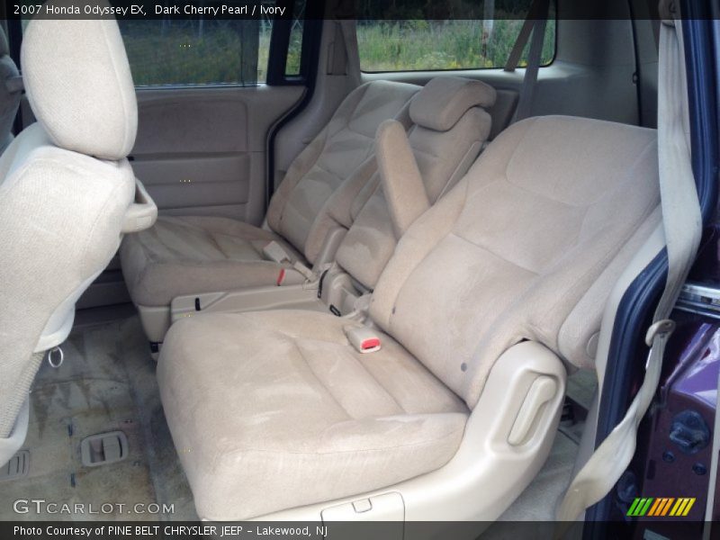 Dark Cherry Pearl / Ivory 2007 Honda Odyssey EX