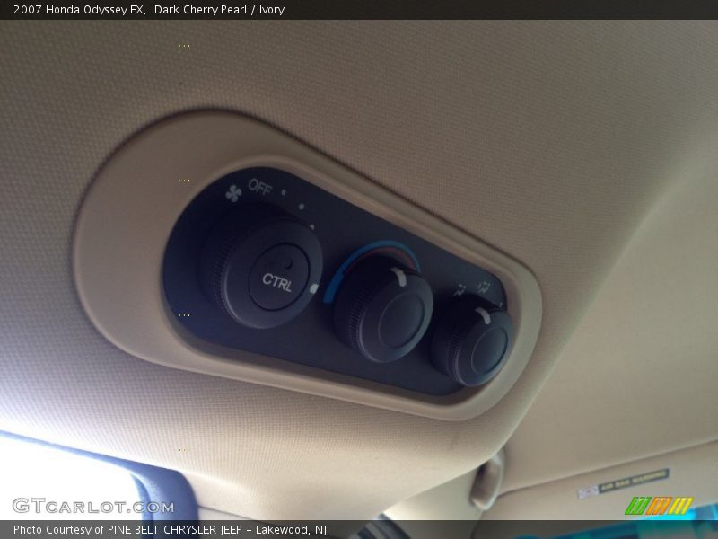 Dark Cherry Pearl / Ivory 2007 Honda Odyssey EX