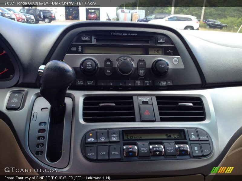 Dark Cherry Pearl / Ivory 2007 Honda Odyssey EX