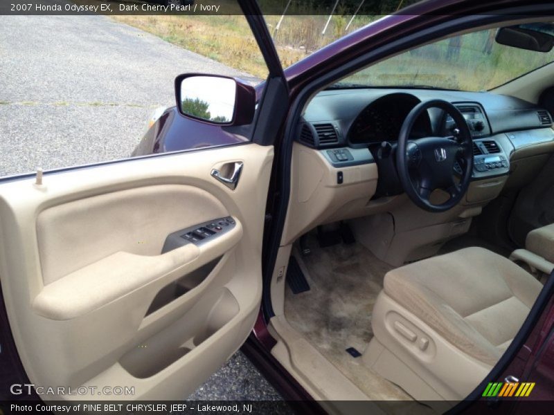 Dark Cherry Pearl / Ivory 2007 Honda Odyssey EX
