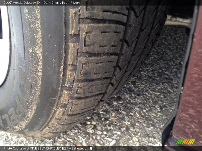 Dark Cherry Pearl / Ivory 2007 Honda Odyssey EX