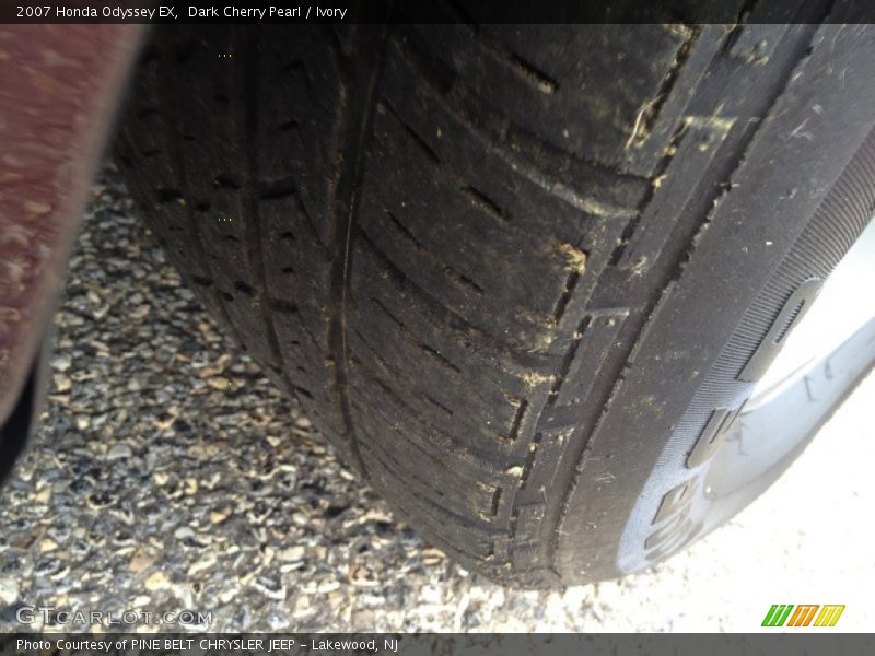 Dark Cherry Pearl / Ivory 2007 Honda Odyssey EX