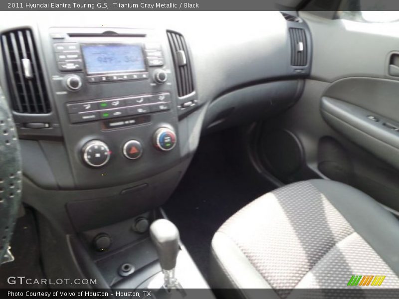 Titanium Gray Metallic / Black 2011 Hyundai Elantra Touring GLS