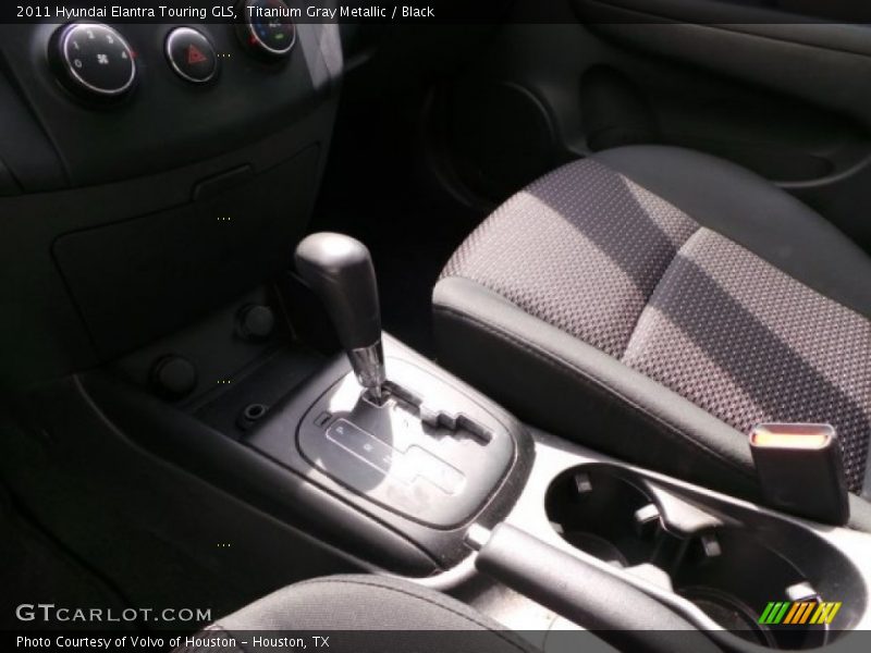 Titanium Gray Metallic / Black 2011 Hyundai Elantra Touring GLS
