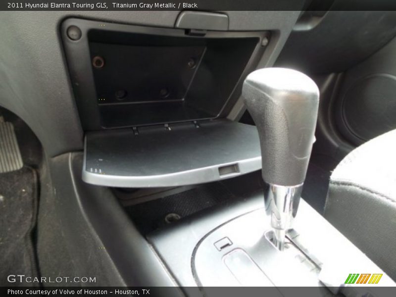 Titanium Gray Metallic / Black 2011 Hyundai Elantra Touring GLS