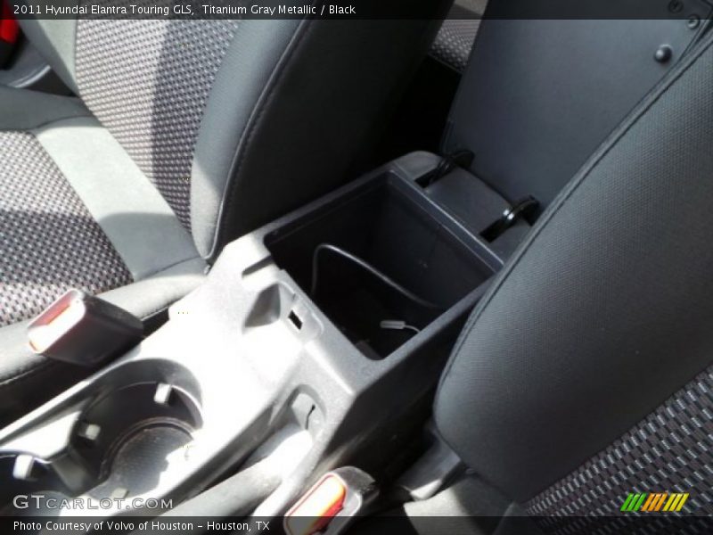 Titanium Gray Metallic / Black 2011 Hyundai Elantra Touring GLS