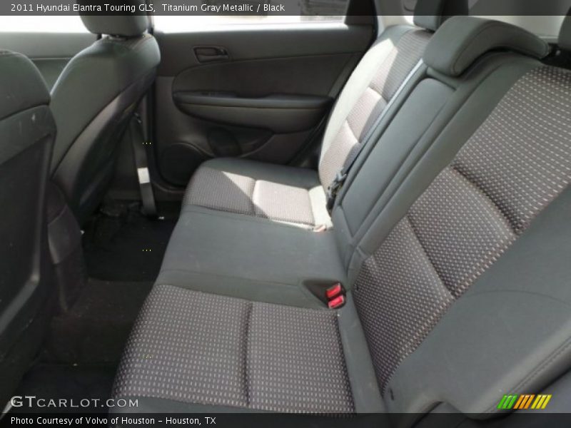 Titanium Gray Metallic / Black 2011 Hyundai Elantra Touring GLS