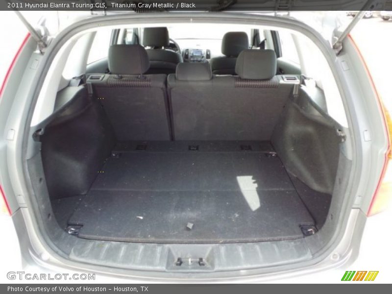 Titanium Gray Metallic / Black 2011 Hyundai Elantra Touring GLS