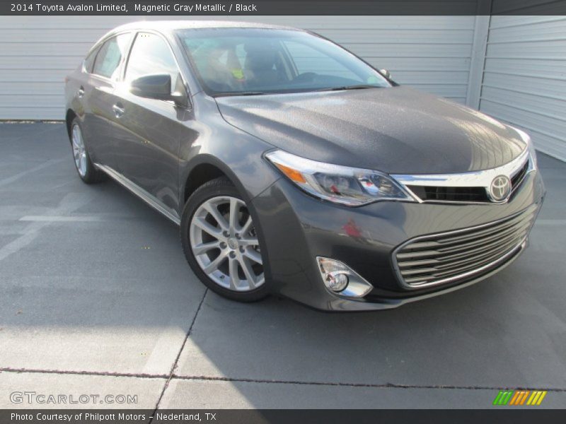 Magnetic Gray Metallic / Black 2014 Toyota Avalon Limited