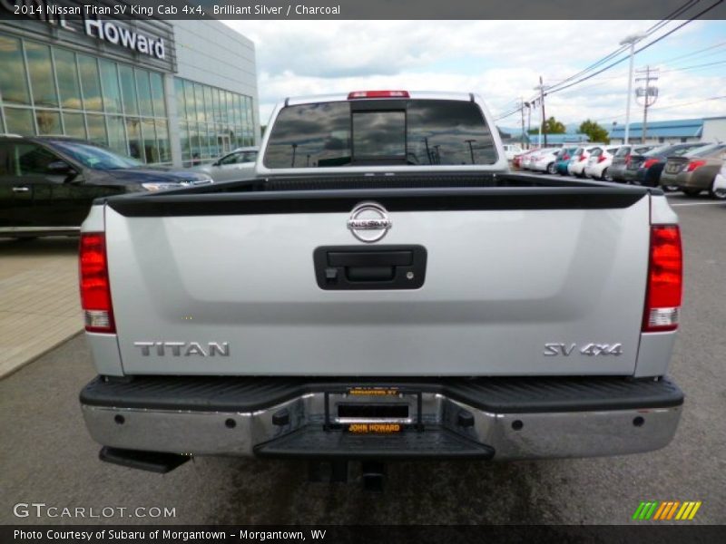 Brilliant Silver / Charcoal 2014 Nissan Titan SV King Cab 4x4