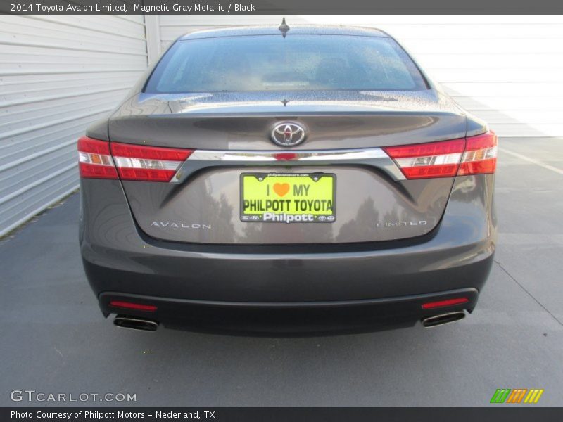 Magnetic Gray Metallic / Black 2014 Toyota Avalon Limited