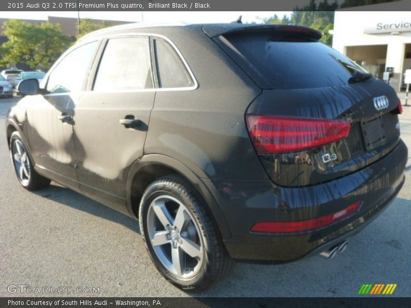 Brilliant Black / Black 2015 Audi Q3 2.0 TFSI Premium Plus quattro