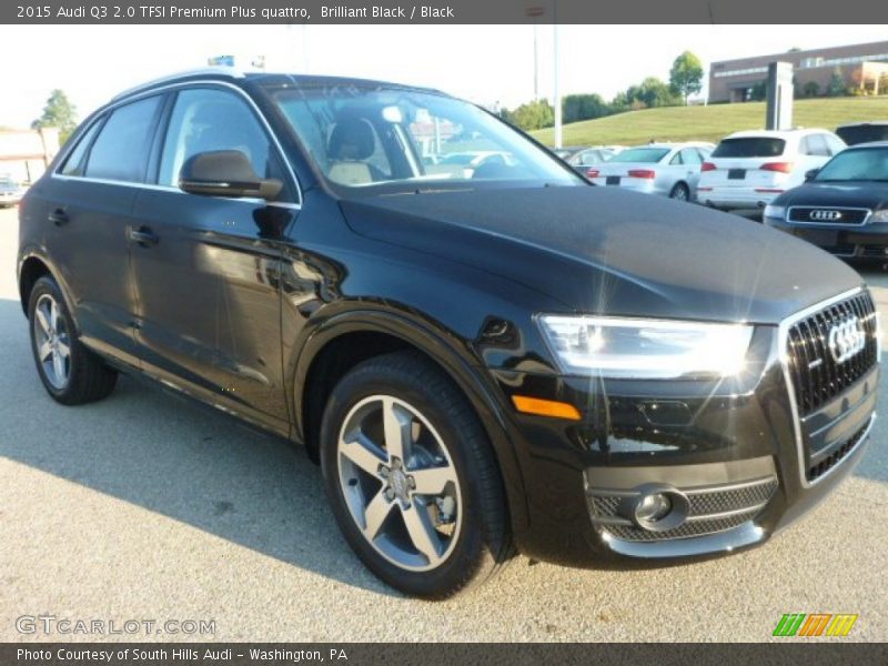 Brilliant Black / Black 2015 Audi Q3 2.0 TFSI Premium Plus quattro