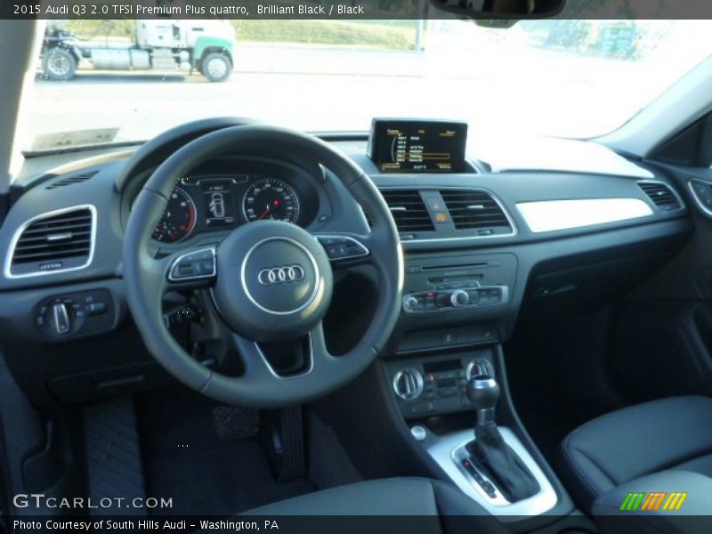 Brilliant Black / Black 2015 Audi Q3 2.0 TFSI Premium Plus quattro