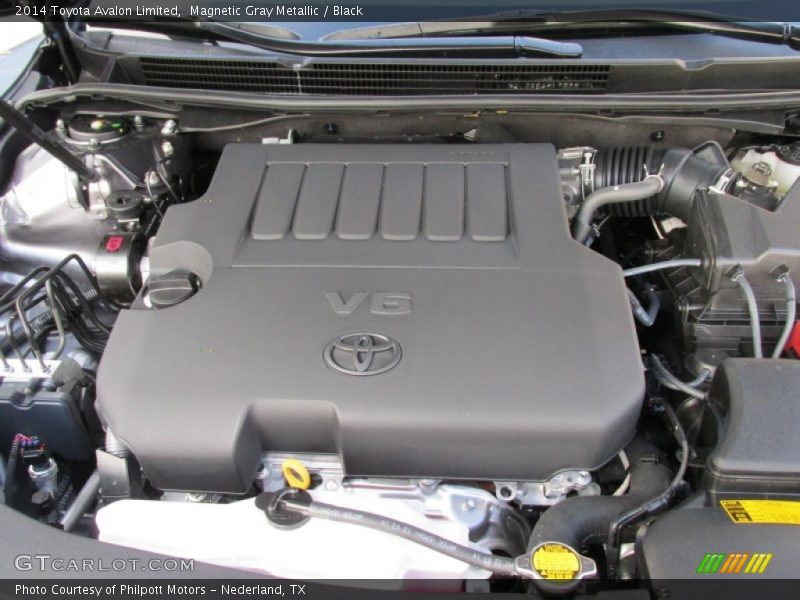 Magnetic Gray Metallic / Black 2014 Toyota Avalon Limited