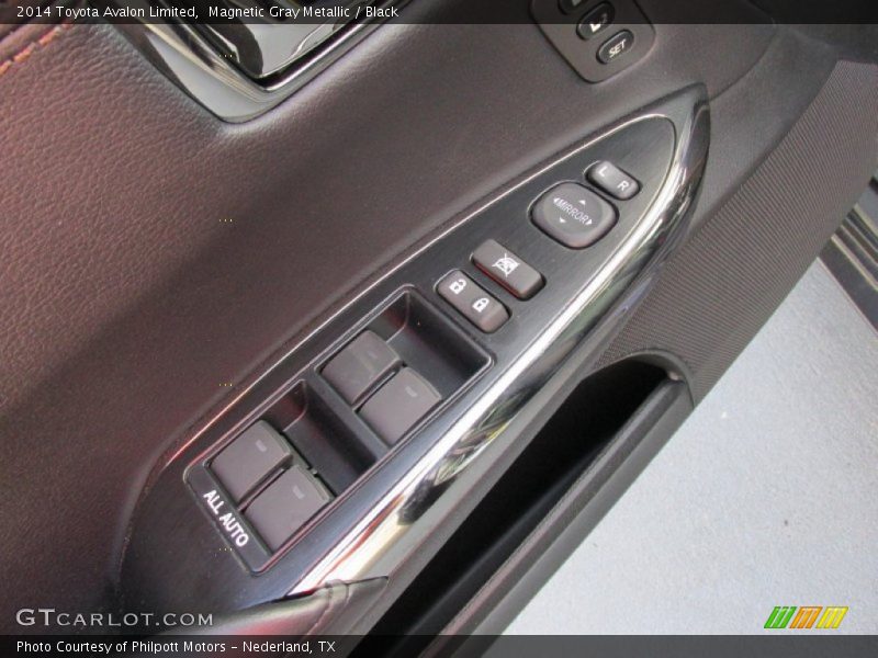 Magnetic Gray Metallic / Black 2014 Toyota Avalon Limited