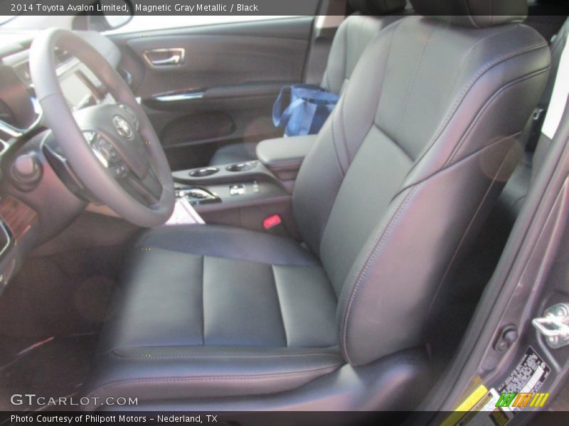 Magnetic Gray Metallic / Black 2014 Toyota Avalon Limited