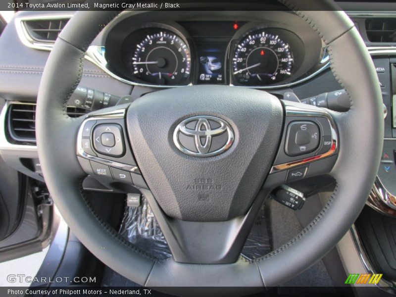 Magnetic Gray Metallic / Black 2014 Toyota Avalon Limited