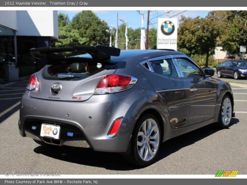 Triathlon Gray / Gray 2012 Hyundai Veloster