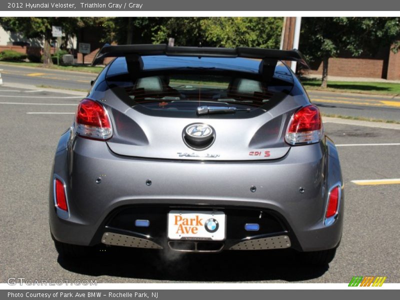 Triathlon Gray / Gray 2012 Hyundai Veloster