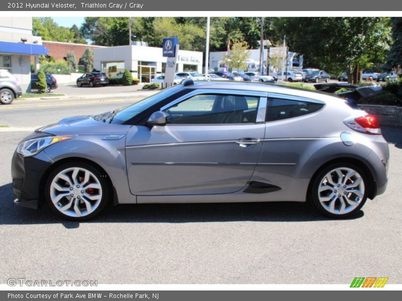 Triathlon Gray / Gray 2012 Hyundai Veloster