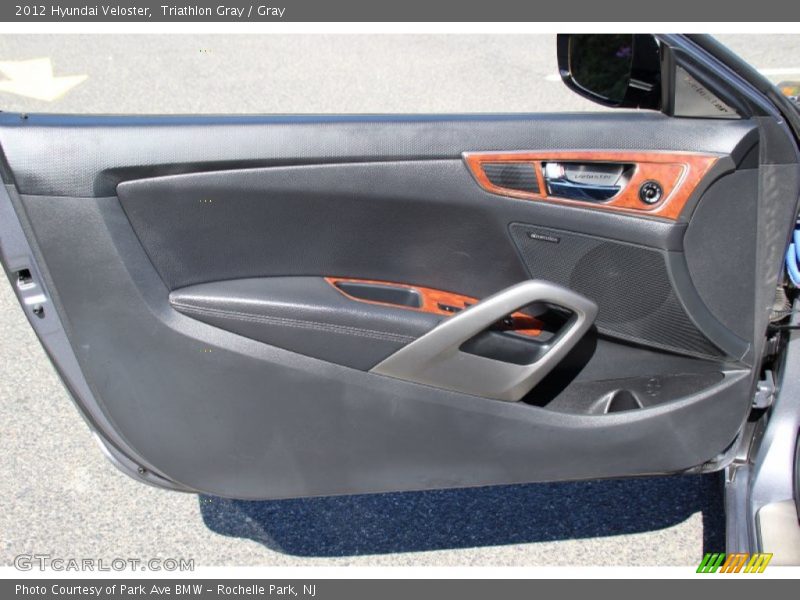 Triathlon Gray / Gray 2012 Hyundai Veloster