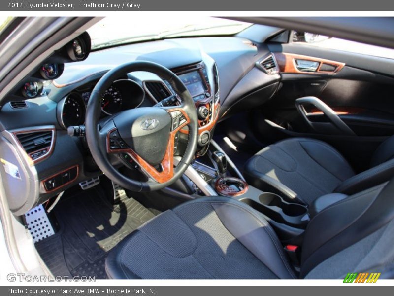 Triathlon Gray / Gray 2012 Hyundai Veloster