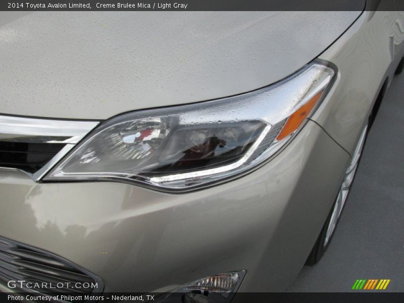 Creme Brulee Mica / Light Gray 2014 Toyota Avalon Limited