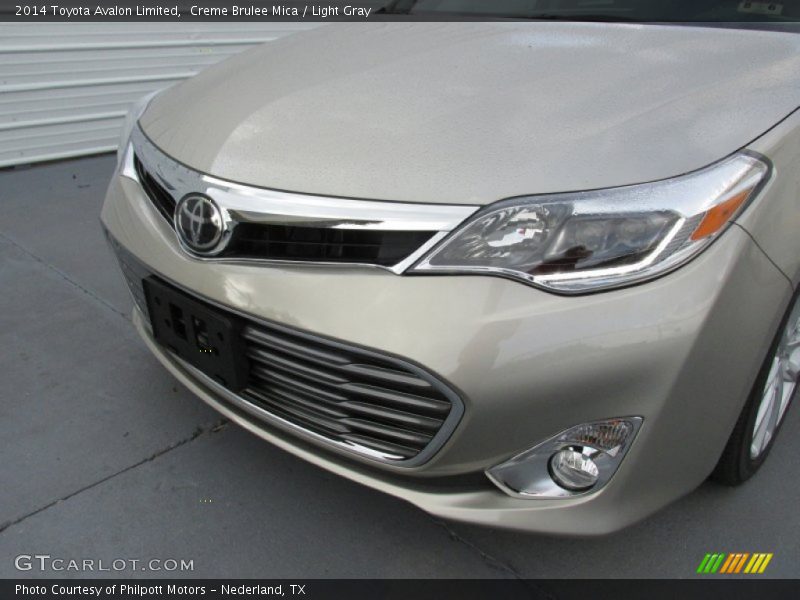 Creme Brulee Mica / Light Gray 2014 Toyota Avalon Limited