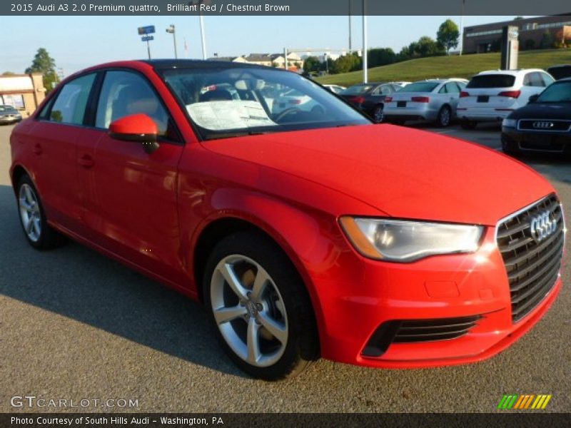 Front 3/4 View of 2015 A3 2.0 Premium quattro