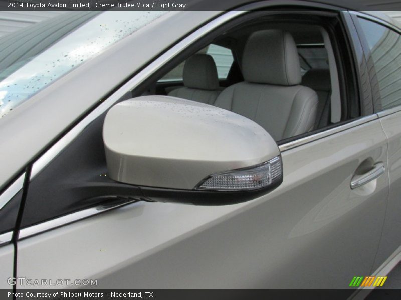 Creme Brulee Mica / Light Gray 2014 Toyota Avalon Limited
