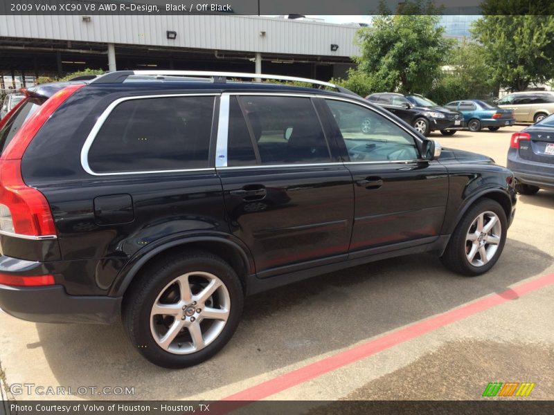 Black / Off Black 2009 Volvo XC90 V8 AWD R-Design