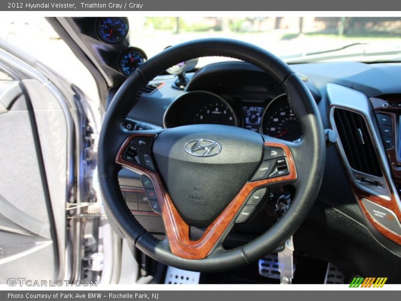 Triathlon Gray / Gray 2012 Hyundai Veloster