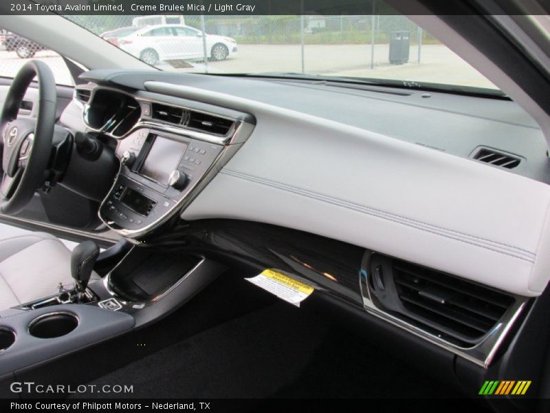 Creme Brulee Mica / Light Gray 2014 Toyota Avalon Limited