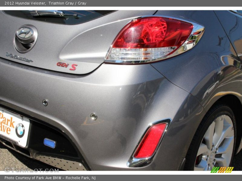 Triathlon Gray / Gray 2012 Hyundai Veloster